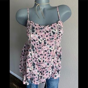 American Eagle Babydoll Camisole Top